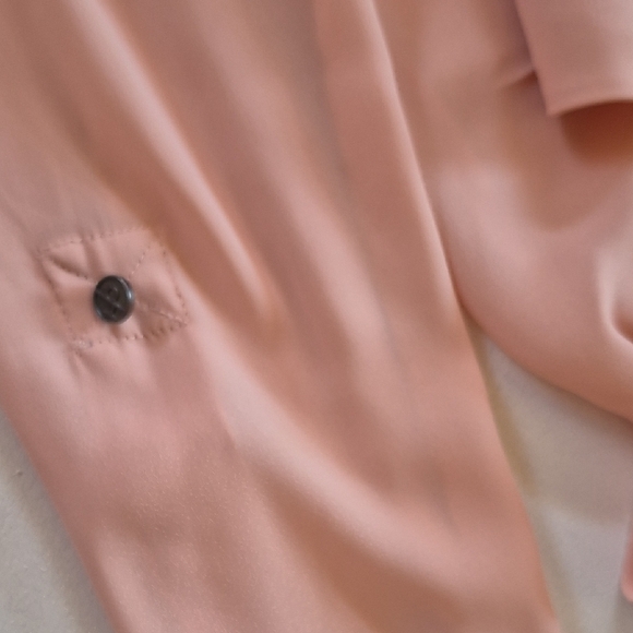 Dusty Rose Sheer Cardigan - Picture 5 of 6